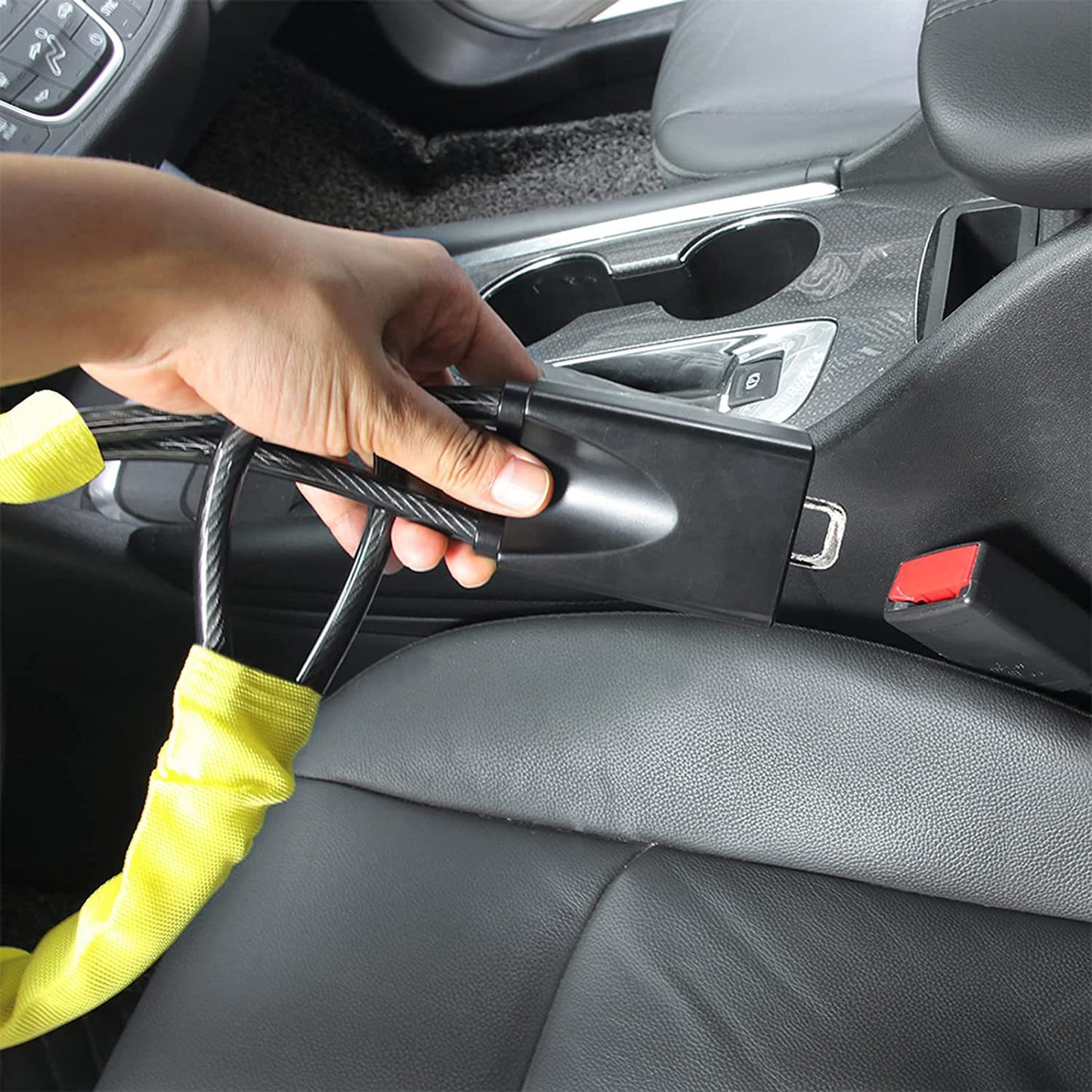 Heavy-Duty Steering Wheel Anti-Theft Lock — Sacramento Car Security