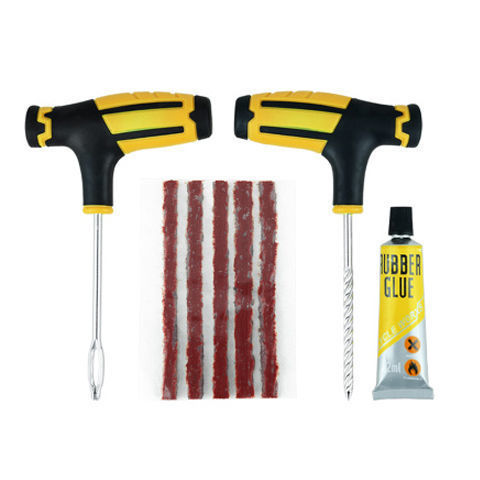 Car Tire Repair Kit — Fix-A-Flat Emergency Tool Set