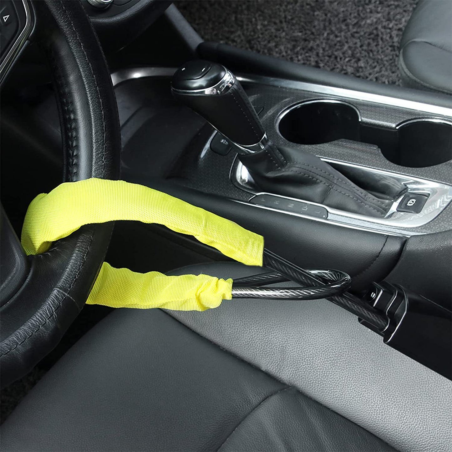 Heavy-Duty Steering Wheel Anti-Theft Lock — Sacramento Car Security