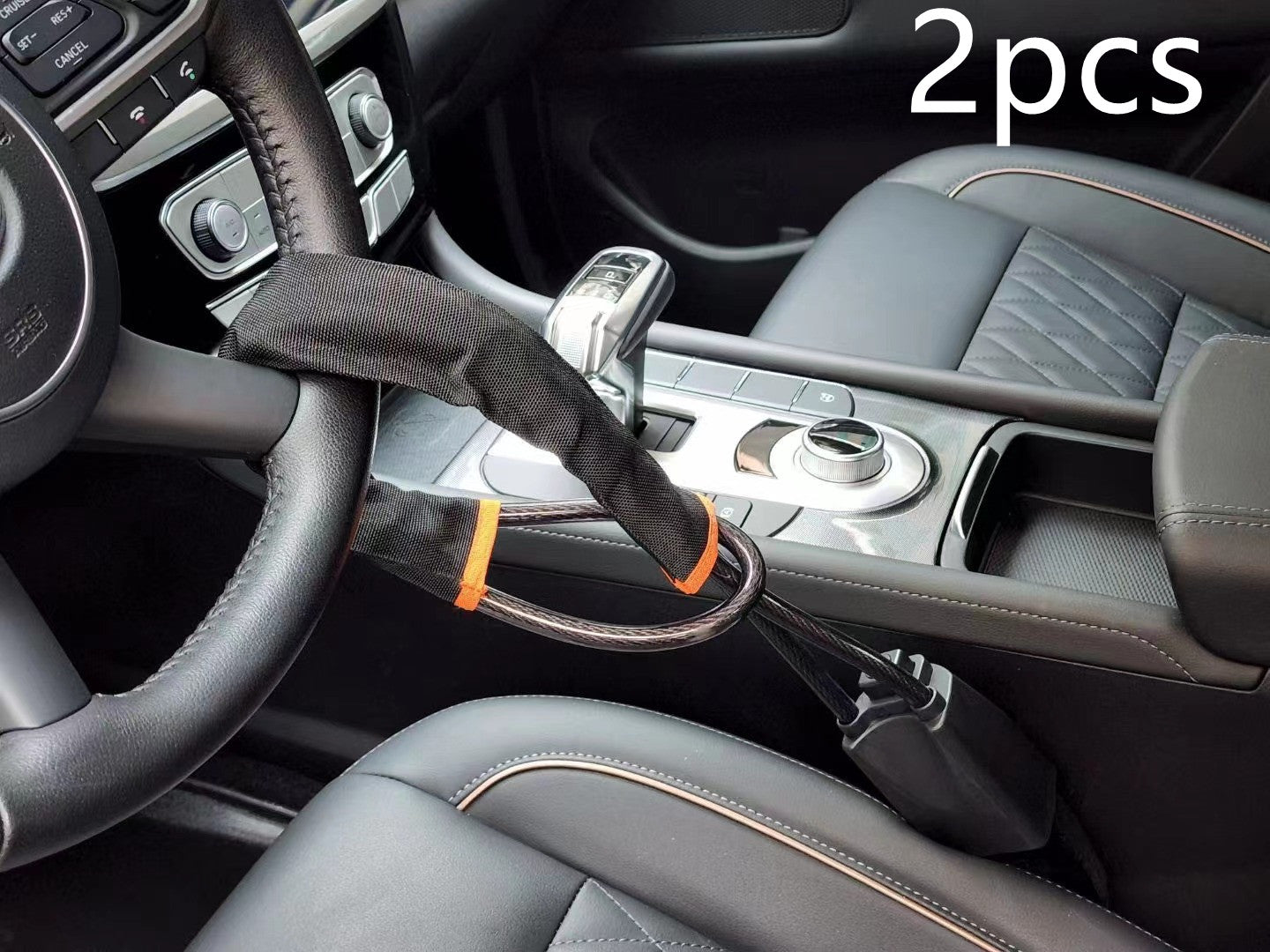 Heavy-Duty Steering Wheel Anti-Theft Lock — Sacramento Car Security