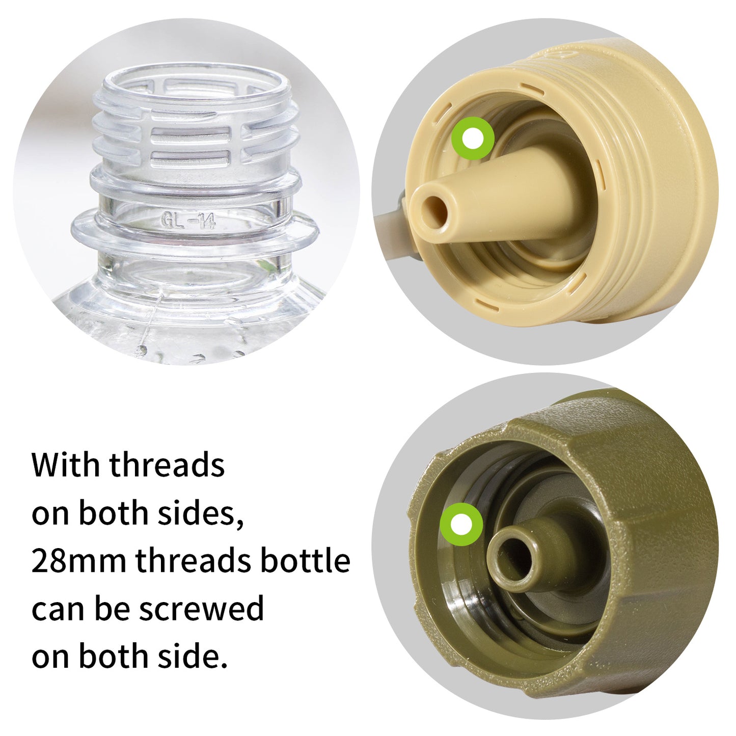 Gravity Emergency Water Filter — Outdoor Survival Purifier