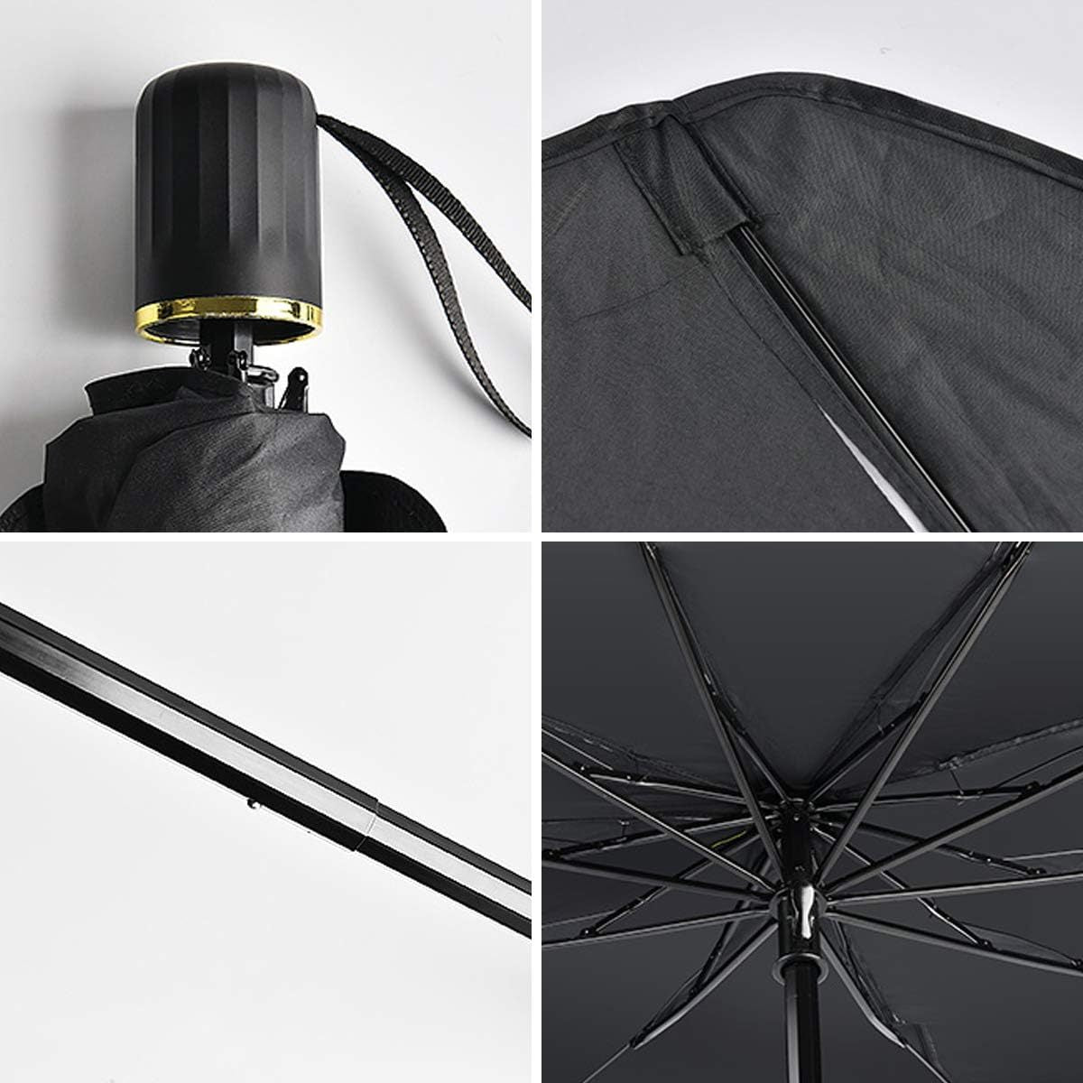 Foldable Car Windshield Sun Shade — UV & Heat Reflector (Sacramento Summer Essential)